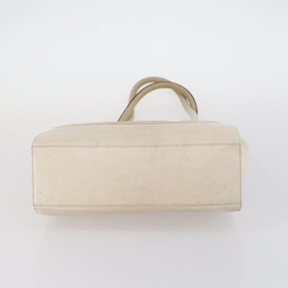 Salvatore Ferragamo Shoulder Bag Leather Nylon 2Set Beige Brown Auth 141558