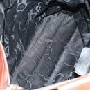 Salvatore Ferragamo Shoulder Bag Leather Nylon 2Set Beige Brown Auth 141558-9