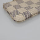 LOUIS VUITTON Damier Azur Pochette Cles Coin Purse N62659 LV Auth 141584-14