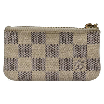 LOUIS VUITTON Damier Azur Pochette Cles Coin Purse N62659 LV Auth 141584 - 0