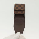 LOUIS VUITTON Damier Ebene Etui Cigarette Case N63024 LV Auth 141585-8