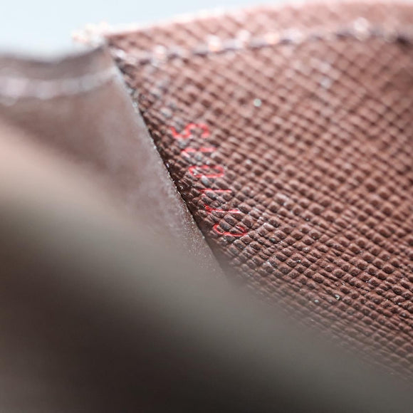 LOUIS VUITTON Damier Ebene Etui Cigarette Case N63024 LV Auth 141585