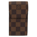 LOUIS VUITTON Damier Ebene Etui Cigarette Case N63024 LV Auth 141585-13