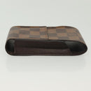 LOUIS VUITTON Damier Ebene Etui Cigarette Case N63024 LV Auth 141585-3