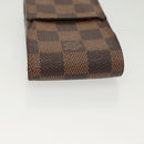 LOUIS VUITTON Damier Ebene Etui Cigarette Case N63024 LV Auth 141585-5