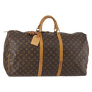 LOUIS VUITTON Monogram Keepall 60 Boston Bag M41422 LV Auth 141593-1