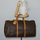 LOUIS VUITTON Monogram Keepall 60 Boston Bag M41422 LV Auth 141593-23