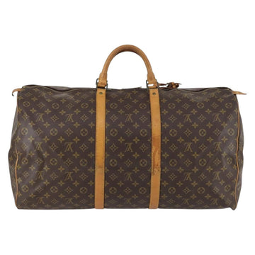 LOUIS VUITTON Monogram Keepall 60 Boston Bag M41422 LV Auth 141593 - 0