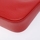 LOUIS VUITTON Epi Pochette Accessoires Pouch Red M52947 LV Auth 141595V-14