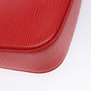 LOUIS VUITTON Epi Pochette Accessoires Pouch Red M52947 LV Auth 141595-17