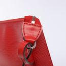 LOUIS VUITTON Epi Pochette Accessoires Pouch Red M52947 LV Auth 141595-18
