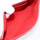 LOUIS VUITTON Epi Pochette Accessoires Pouch Red M52947 LV Auth 141595-10
