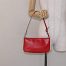 LOUIS VUITTON Epi Pochette Accessoires Pouch Red M52947 LV Auth 141595-23