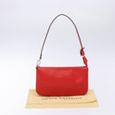 LOUIS VUITTON Epi Pochette Accessoires Pouch Red M52947 LV Auth 141595-12