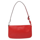 LOUIS VUITTON Epi Pochette Accessoires Pouch Red M52947 LV Auth 141595V-13