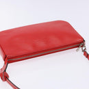 LOUIS VUITTON Epi Pochette Accessoires Pouch Red M52947 LV Auth 141595V-6