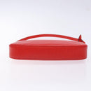 LOUIS VUITTON Epi Pochette Accessoires Pouch Red M52947 LV Auth 141595-5
