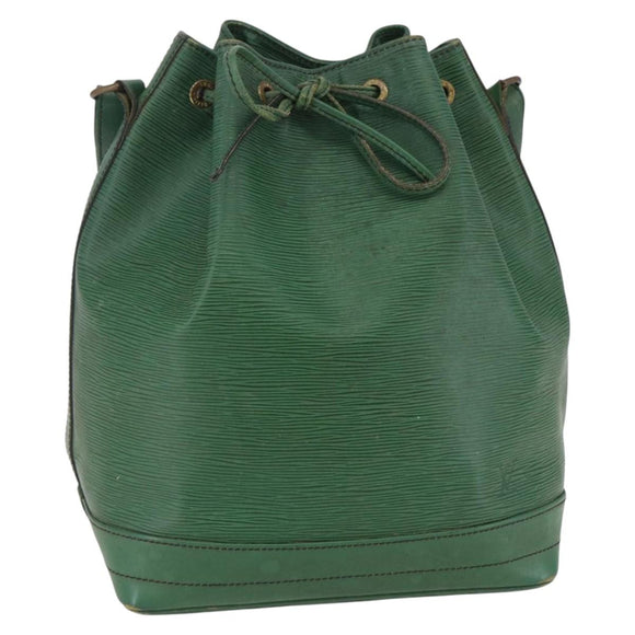 LOUIS VUITTON Epi Noe Shoulder Bag Green M44004 LV Auth 141596