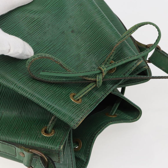LOUIS VUITTON Epi Noe Shoulder Bag Green M44004 LV Auth 141596