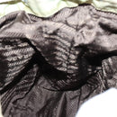 PRADA Backpack Nylon Beige Silver Auth 141598-24