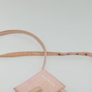 BALENCIAGA Bistro Hand Bag Enamel 2way Pink Silver 671342 Auth 141599-15