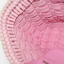 BALENCIAGA Bistro Hand Bag Enamel 2way Pink Silver 671342 Auth 141599-22