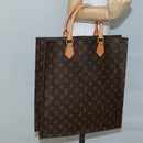 LOUIS VUITTON Monogram Sac Plat Hand Bag M51140 LV Auth 141603-20
