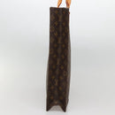 LOUIS VUITTON Monogram Sac Plat Hand Bag M51140 LV Auth 141603-5