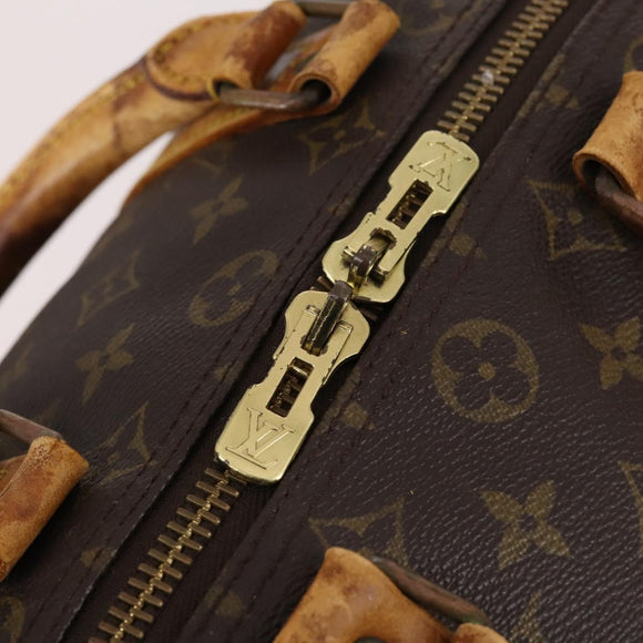 LOUIS VUITTON Monogram Keepall 45 Boston Bag M41428 LV Auth 141604