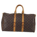 LOUIS VUITTON Monogram Keepall 45 Boston Bag M41428 LV Auth 141604-2