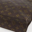 LOUIS VUITTON Monogram Sac Plat Hand Bag M51140 LV Auth 141606-9