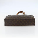 LOUIS VUITTON Monogram Sac Plat Hand Bag M51140 LV Auth 141606-5