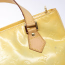 LOUIS VUITTON Monogram Vernis Houston Hand Bag Gris M91053 LV Auth 141607-18