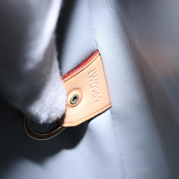 LOUIS VUITTON Monogram Vernis Houston Hand Bag Gris M91053 LV Auth 141607