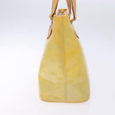 LOUIS VUITTON Monogram Vernis Houston Hand Bag Gris M91053 LV Auth 141607-4