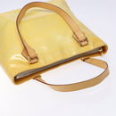 LOUIS VUITTON Monogram Vernis Houston Hand Bag Gris M91053 LV Auth 141607-6