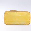 LOUIS VUITTON Monogram Vernis Houston Hand Bag Gris M91053 LV Auth 141607-5