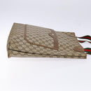 GUCCI GG Supreme Web Sherry Line Tote Bag PVC Beige Red 39 02 003 Auth 141617-3