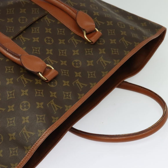 LOUIS VUITTON Monogram Sac Weekend GM Tote Bag M42420 LV Auth 141622