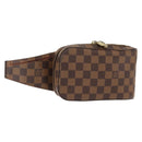 LOUIS VUITTON Damier Ebene Geronimos Shoulder Bag N51994 LV Auth 141625-1