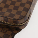 LOUIS VUITTON Damier Ebene Geronimos Shoulder Bag N51994 LV Auth 141625-14