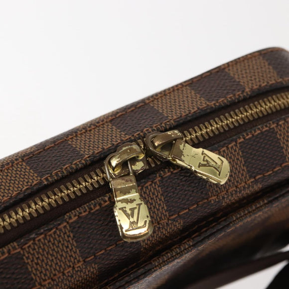 LOUIS VUITTON Damier Ebene Geronimos Shoulder Bag N51994 LV Auth 141625