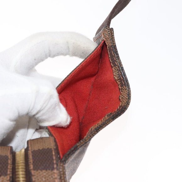 LOUIS VUITTON Damier Ebene Geronimos Shoulder Bag N51994 LV Auth 141625