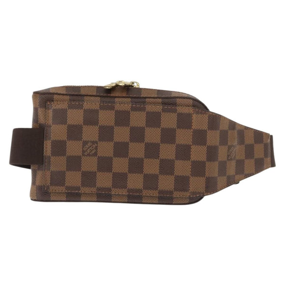 LOUIS VUITTON Damier Ebene Geronimos Shoulder Bag N51994 LV Auth 141625