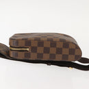 LOUIS VUITTON Damier Ebene Geronimos Shoulder Bag N51994 LV Auth 141625-5