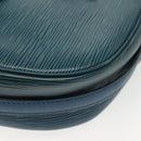 LOUIS VUITTON Epi June Feuille Shoulder Bag Blue M52155 LV Auth 141626-15