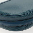 LOUIS VUITTON Epi June Feuille Shoulder Bag Blue M52155 LV Auth 141626-17