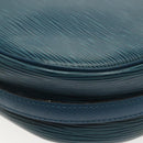 LOUIS VUITTON Epi June Feuille Shoulder Bag Blue M52155 LV Auth 141626-18