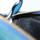 LOUIS VUITTON Epi June Feuille Shoulder Bag Blue M52155 LV Auth 141626-12