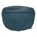 LOUIS VUITTON Epi June Feuille Shoulder Bag Blue M52155 LV Auth 141626-2